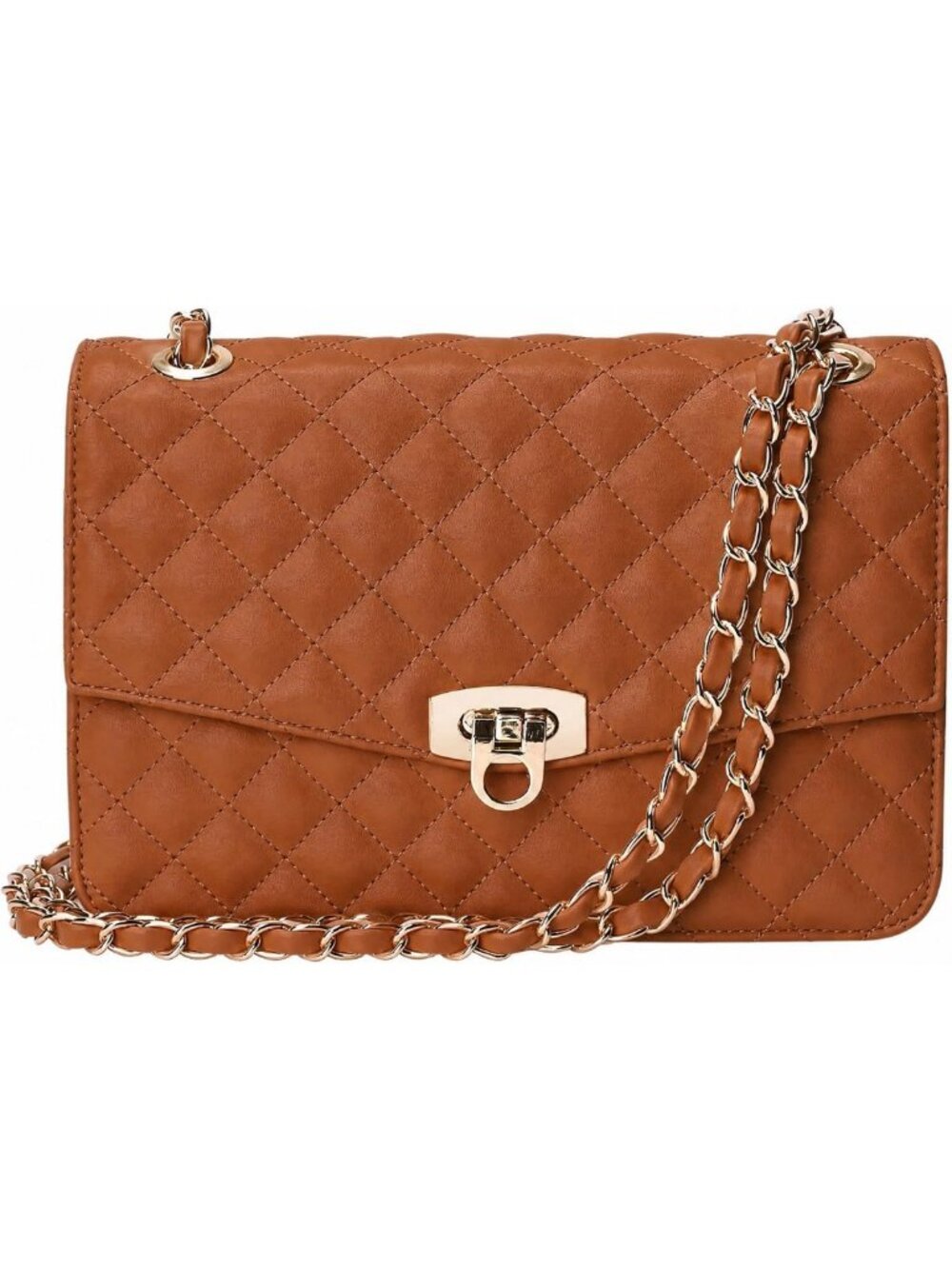 Chic Quilted Small Purse for Women, Stylish Clutch with Chain Strap, Perfect for